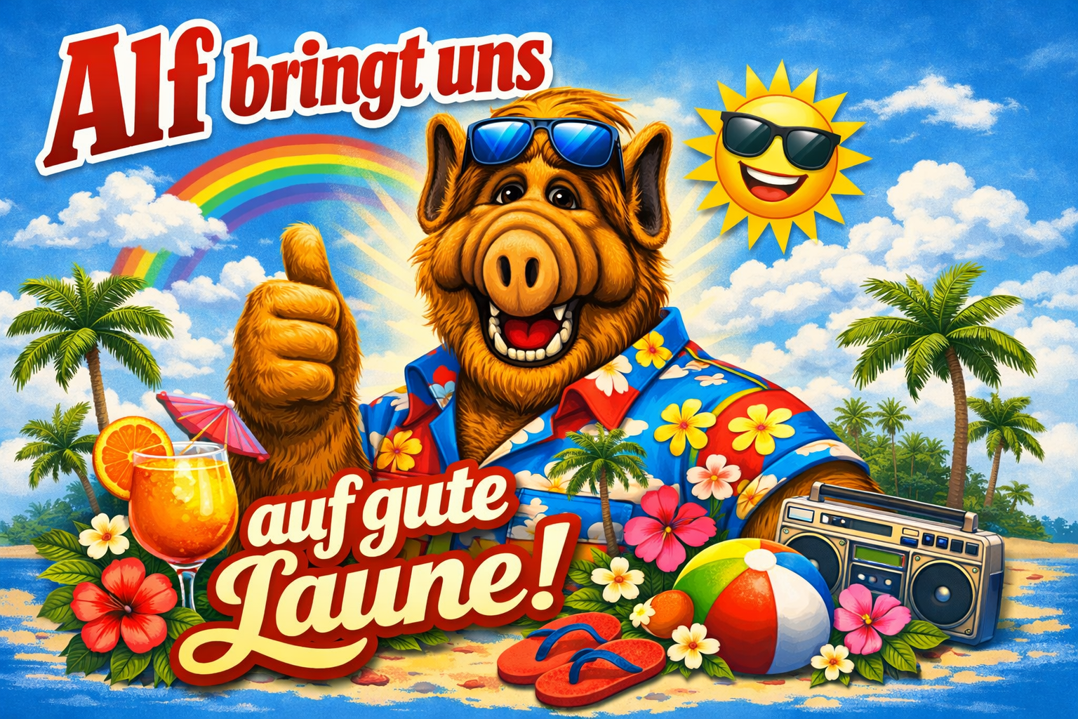 Alf Bringt uns auf gute Laune