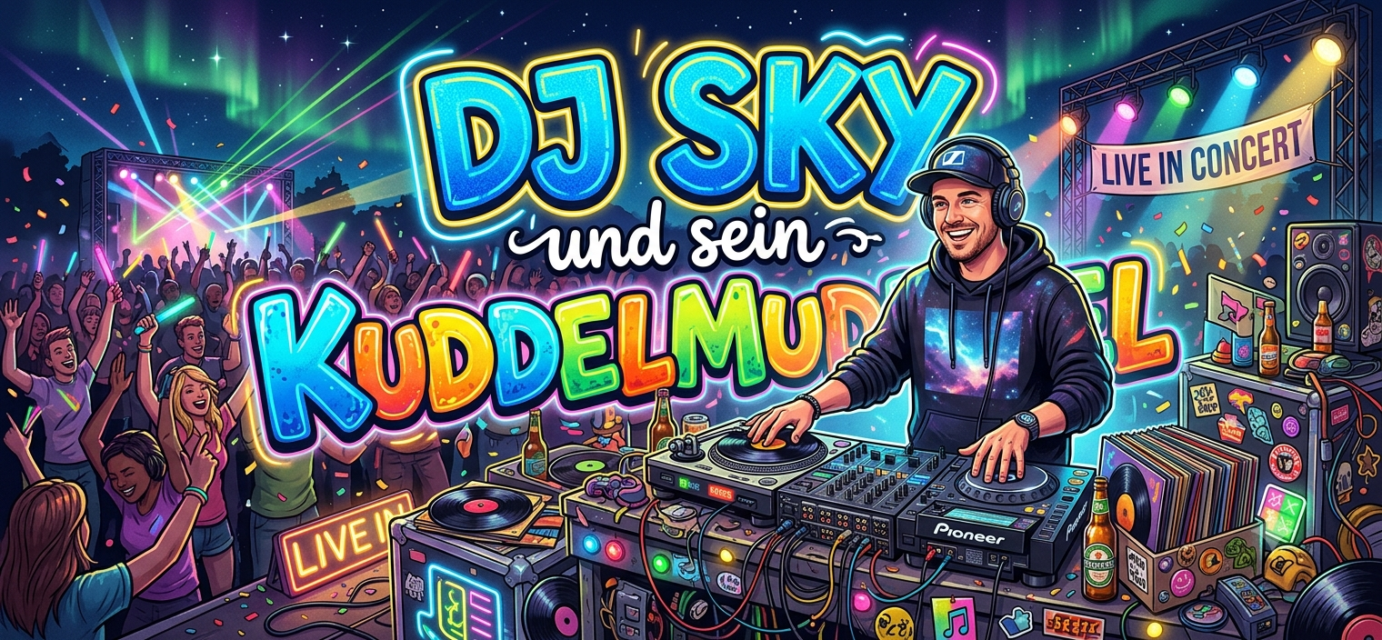 Kuddelmuddel mit DJ Sky